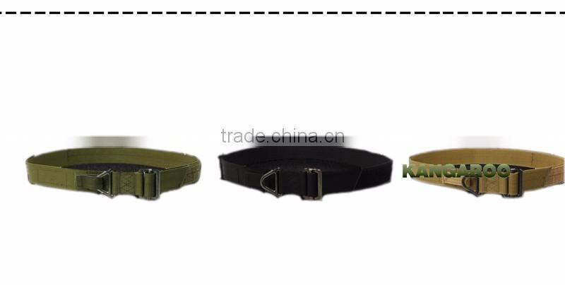 Man Multi-Functional Belt Military With Buckles Brown