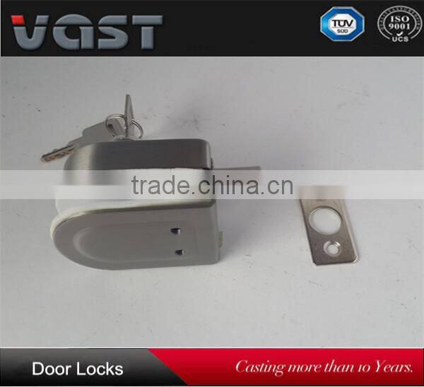 china tempered glass sliding door lock