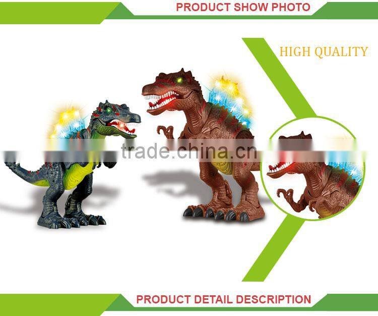 Most popular battery operated set electric music new dinosaur toys for 2017