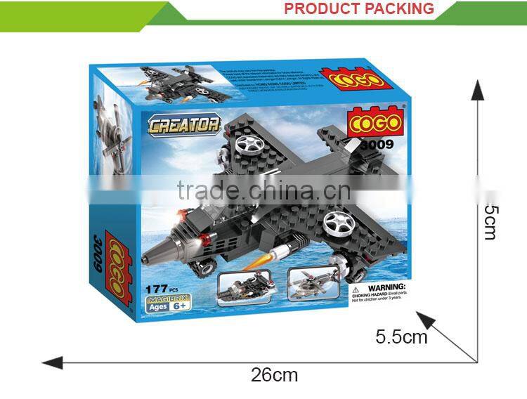 Creative building block toys plastic educational kit for kids