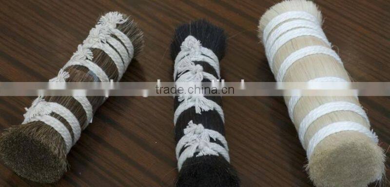 DRESSED HORSE BODY HAIR FOR MAKE-UP BRUSH