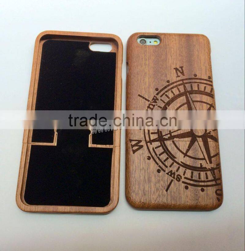 New products Bamboo or wooden Cell Phone Case For IPhone 6