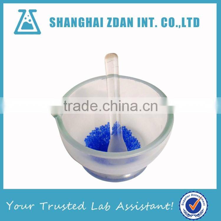 Glass Mortar With Glass Pestle