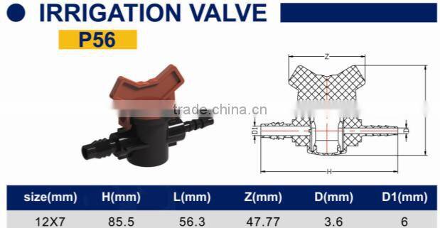 TY High quality PP compression fittings IRRIGATION VALVE eco-friendly Cheap Price Full Size factory price list discount