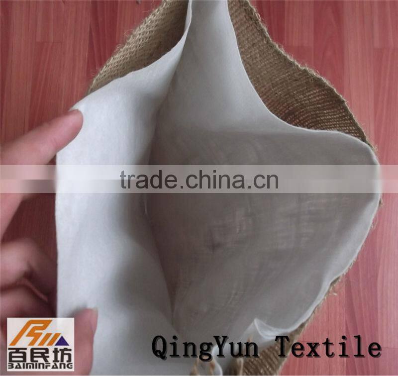 jute bags for packing 100%natural