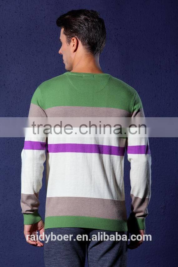 100%cotton colorful knitwear
