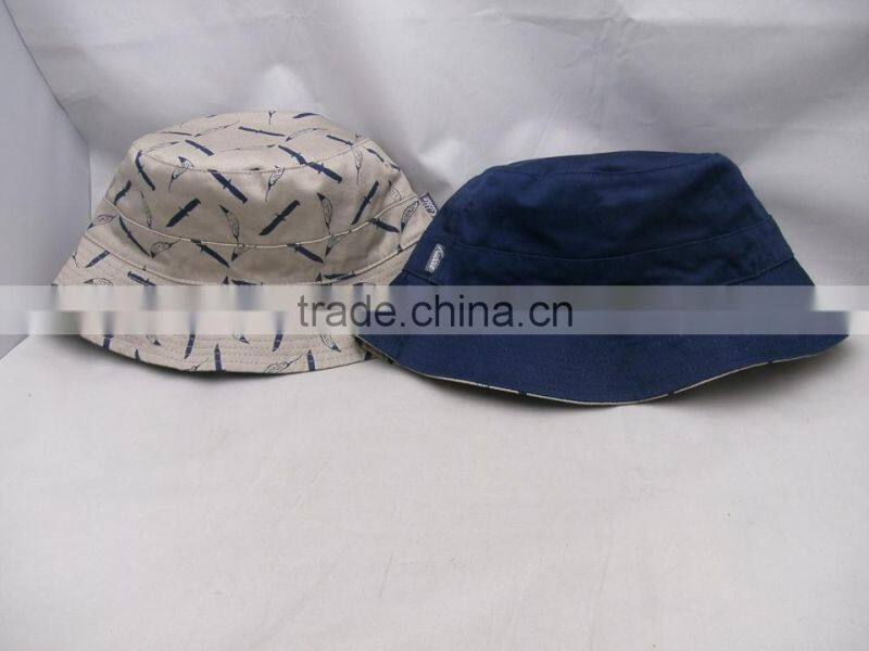 floral reversible bucket hat and cap