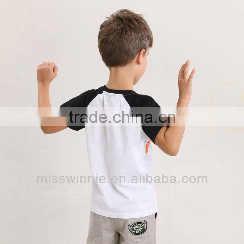 custom-made summer wear boy's T-shirt