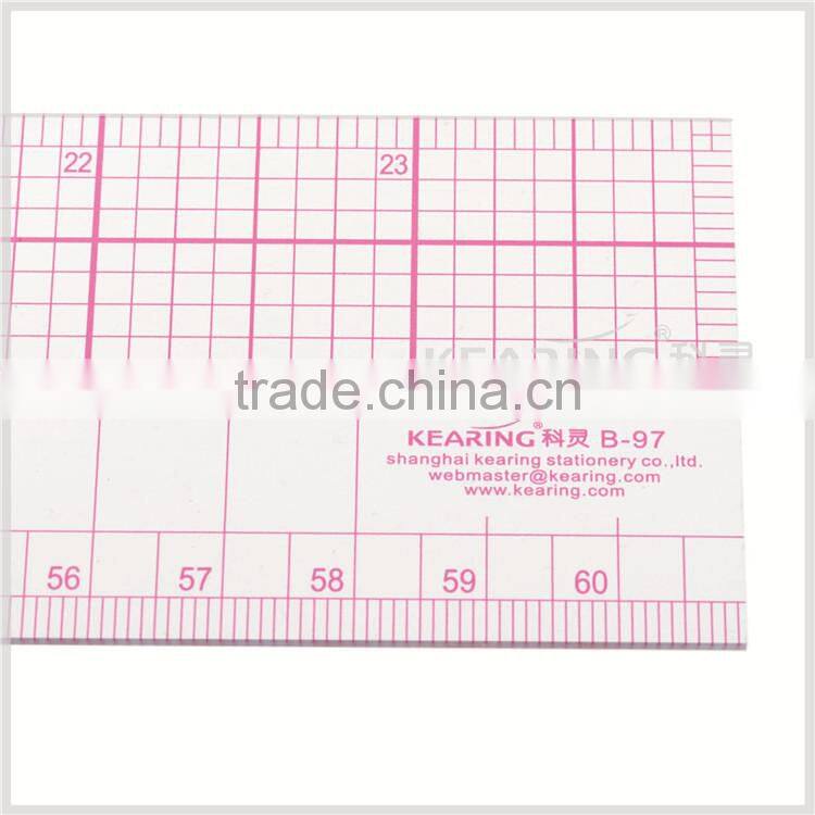 Kearing Metric& Inches Grading Ruler Plastic Fashion Design Rulers# B-97