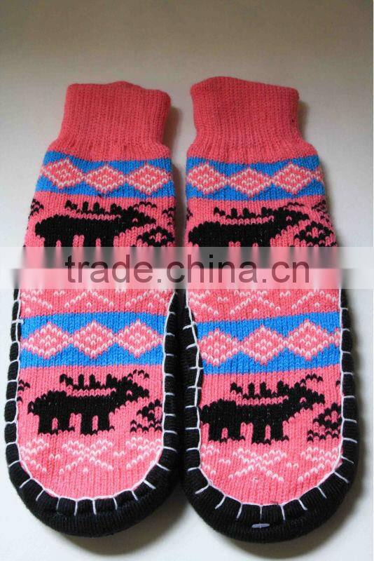 home socks anti slip indoor socks acrylic socks