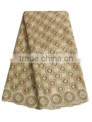 Beautiful wedding multi color new fashion african swiss voile lace fabric Eco-Friendly Feature swiss cotton voile lace SL0414