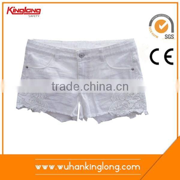 Cheap wholesale cargo women shorts washed fashion shorts high waist denim shorts