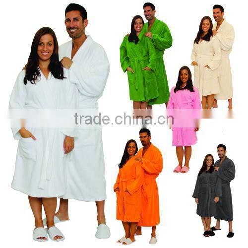 China supplier 100% cotton luxury hotel bathrobe