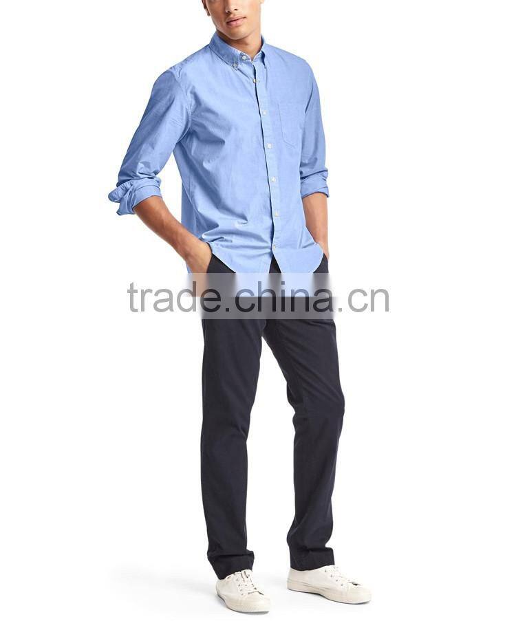 Cheap true wash button-down mens fit business shirts wholesale