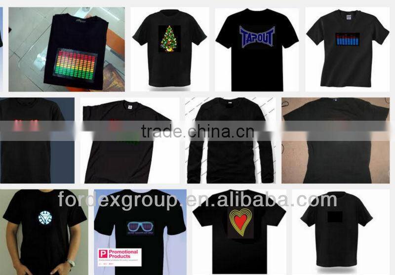 Newest Design Fashion EL T-Shirt with Low Price