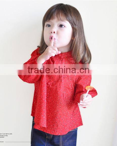 Girls new fashion new Models leisure new style girls shirts
