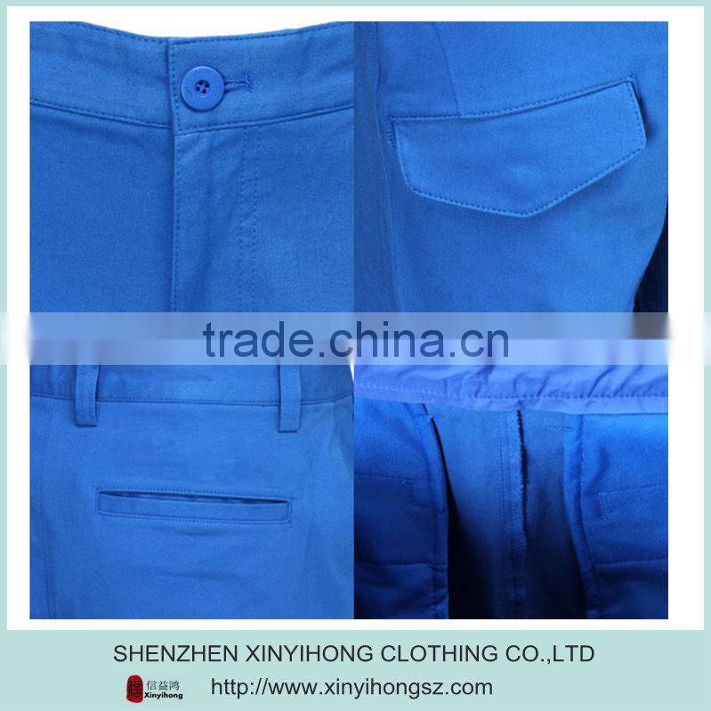 pocket design embroidery logo OEM type golf pants
