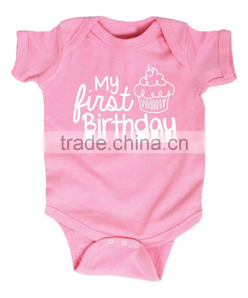Newest Summer Pink Romper Suits For Baby Girls Cute Romper Suit Baby Softly Infant Girl Outfits RR90423-17