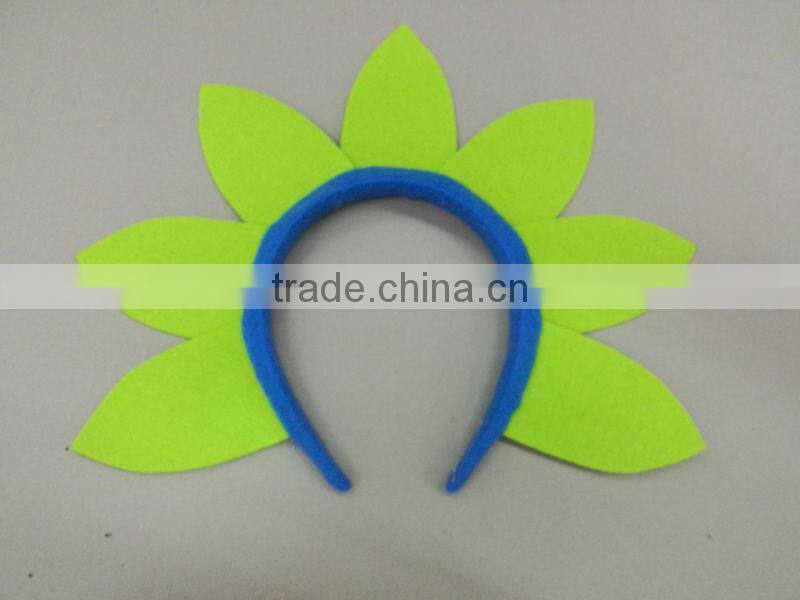 2014 handmade knit crochet flower headband,headband with flower