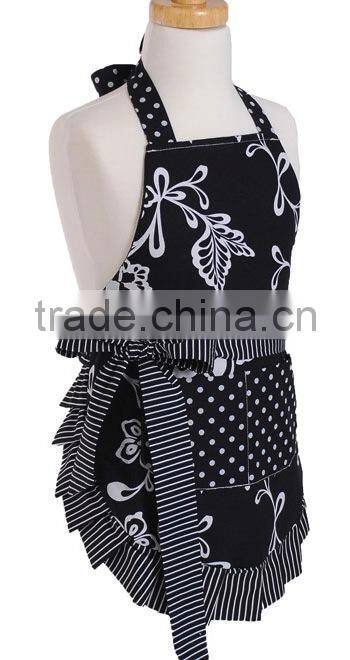Custom Design Beautiful Womens Cooking Apron Wholesale Cheap