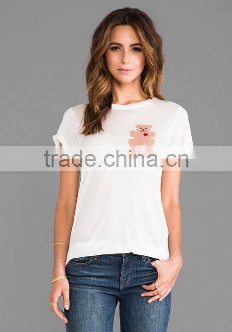 plain round neck funny t-shirts