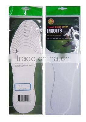 Soft PU surface EVA inner non woven shoe insoles