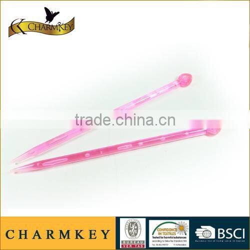 plastic knitting needle
