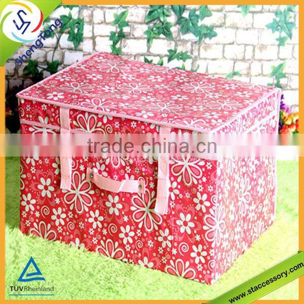 Big Middle Small Waterproof Coating Folding Storage Box