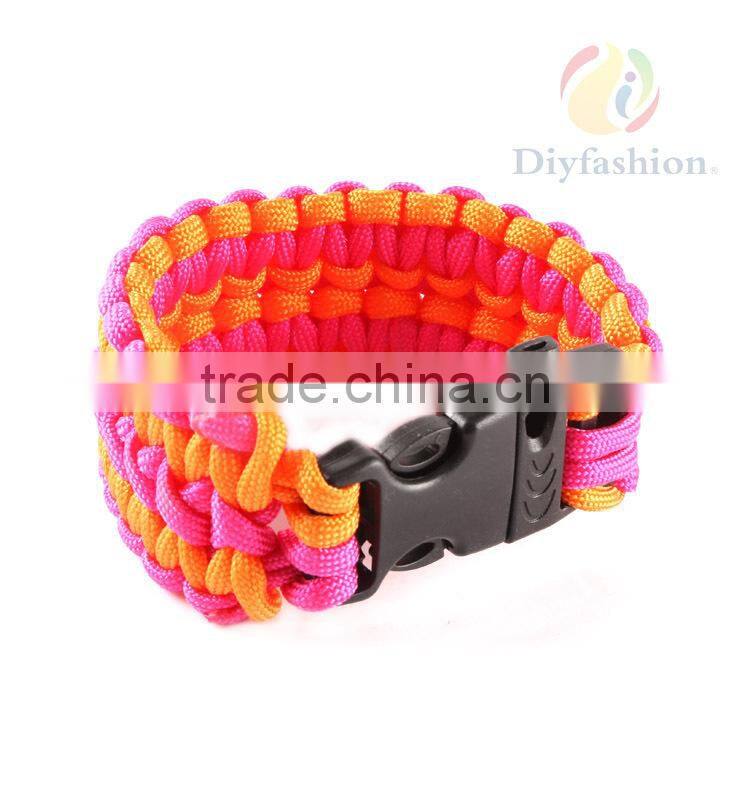 Wholesale Outdoor Survival Bracelet Paracord, Handmade Bracelet For Men Women PC6011-6