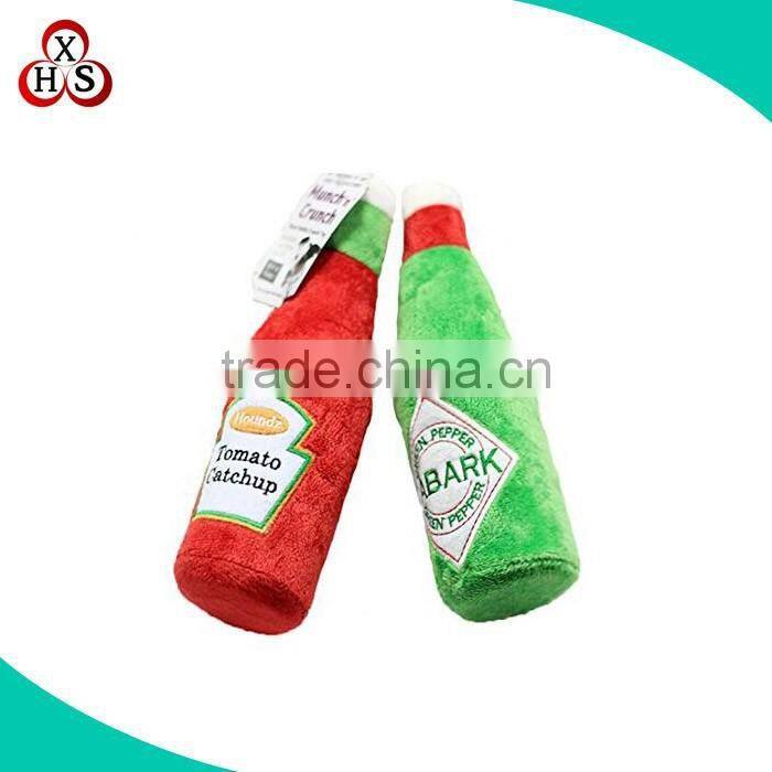 Wholesale custom plush beer toy soft stuffed plush toy beer