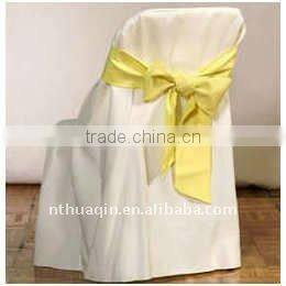 Polyester folding chair covers wedding chair cover decorative chair cover