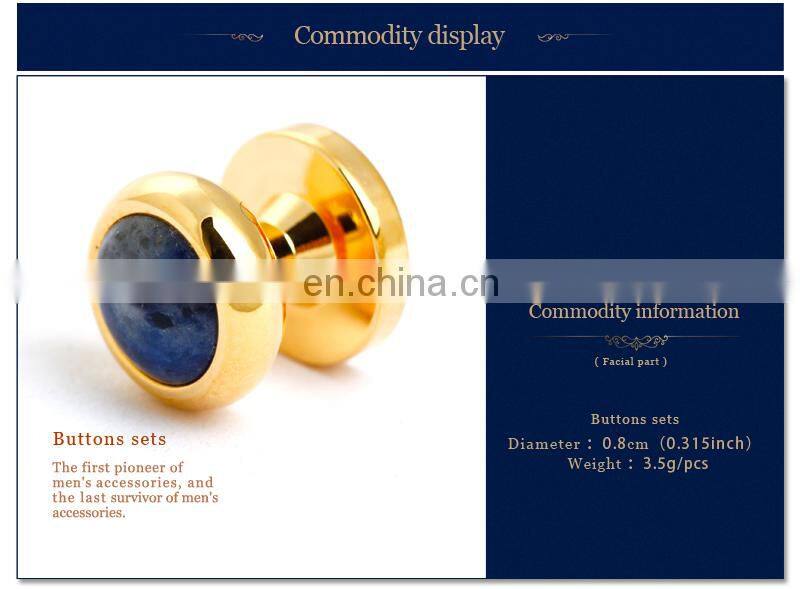 Gold studs for mens shirts Buttons