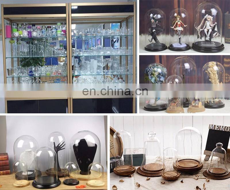 Factory Direct Supply Preserved Rose Flowers in Glass with Led