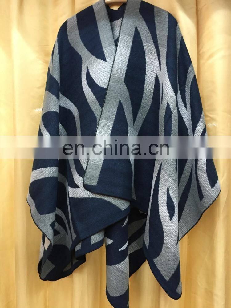 wholesale mexican imports women's traditional ruana wool wraps 100% kashmir pashmina shawl