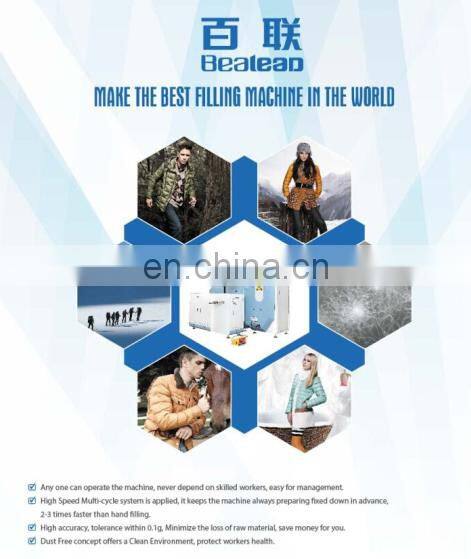 Bealead Down Feather Product Stuffing Machine