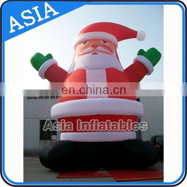 New Design Christmas Decoration Hanging Santa Inflatable Model
