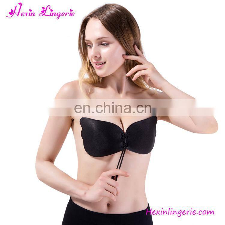 NO MOQ women black floral lace harness teenage latest fashion sexy cheap bra