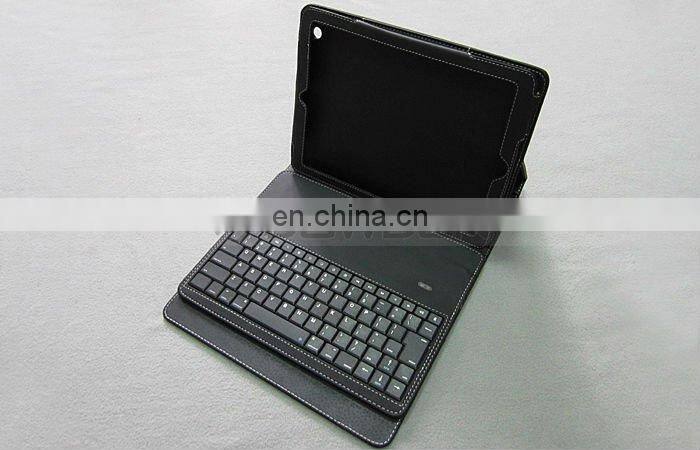 Folding Leather Protective Case Bluetooth Keyboard for iPad