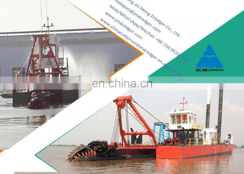 22 inch hydraulic cutter suction sand mining dredger for sand dredging with cutter head for sale