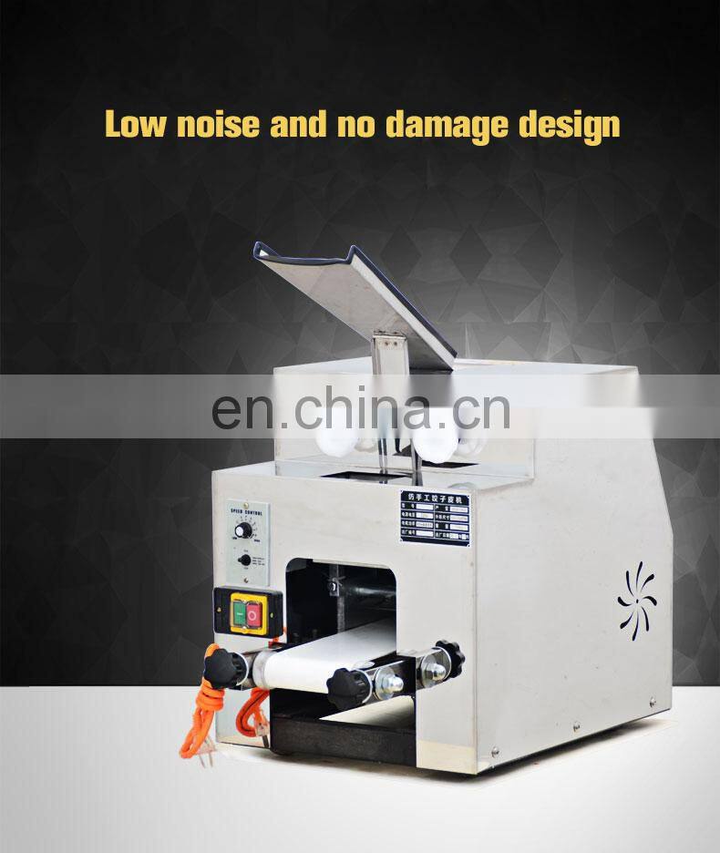 Commercial Flour Tortilla Dumpling Wrapper Skin Making Machine