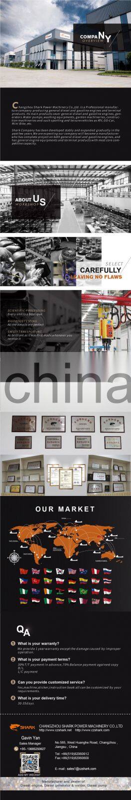 8kw 8kva air cooled single cylinder portable Silent Diesel Generator Set