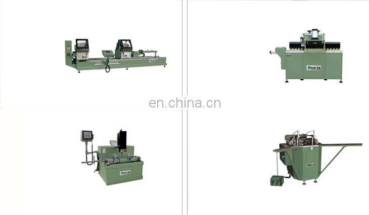 Corner connector automatic cutting machine aluminum window auto heavy-duty saw for windows