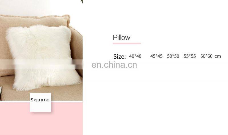 colorful artificial sheepskin fur rug