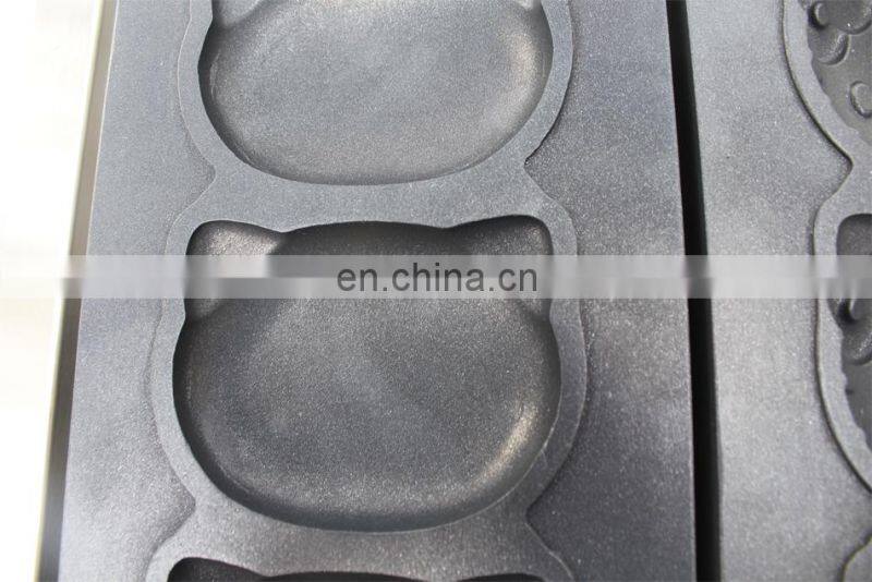 waffle cone maker custom plate waffle baker cast iron egg waffle making machine