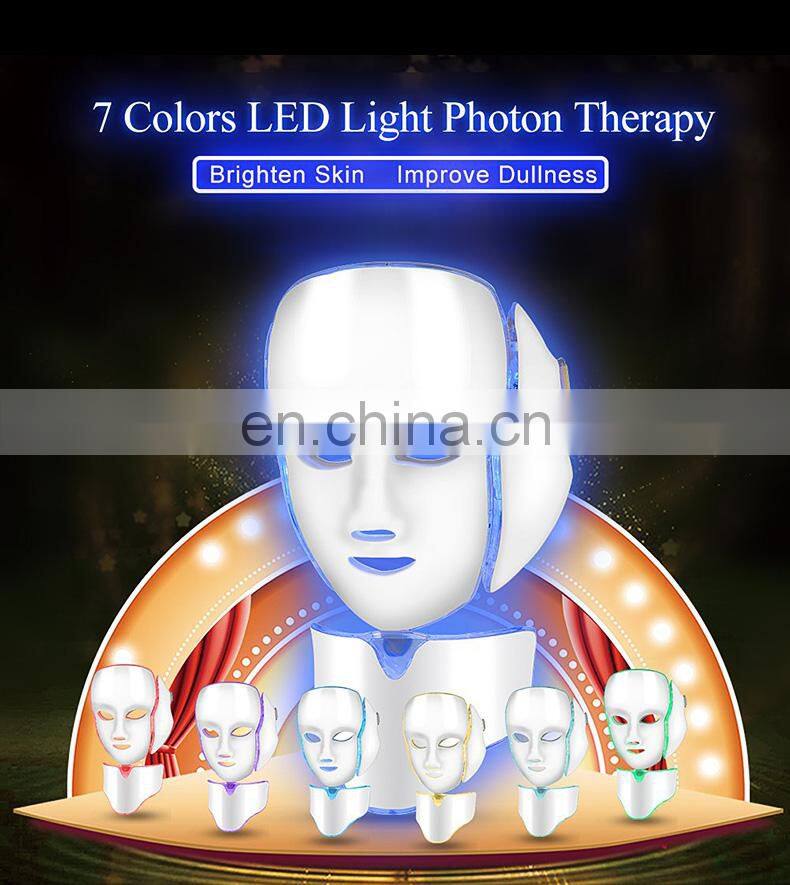 Woman face mask device led photon therapy machine At Good Price