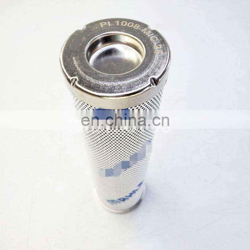 Replace hydraulic oil filter PI1008MIC25