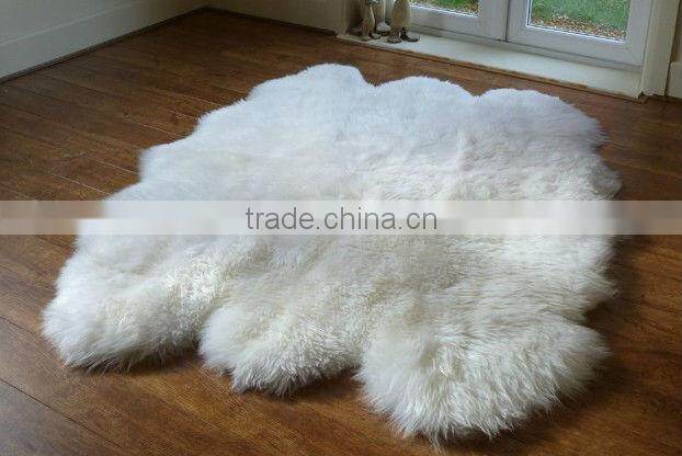 handmade chinese sheepskin wool rugs for living room