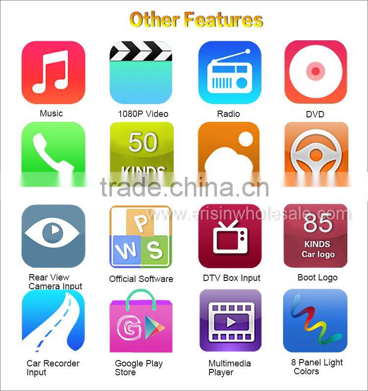 Erisin ES2608F 7" All-in-One Design for C/S-MAX Android 4.4.4 Car DVD