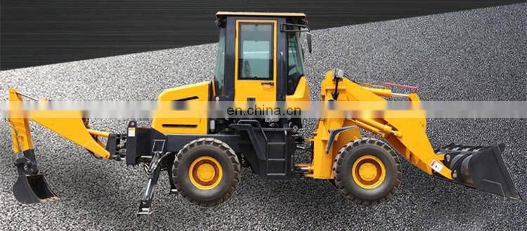 China Mini Top Garden Loader Compact Articulated Wheel Loader For Sale