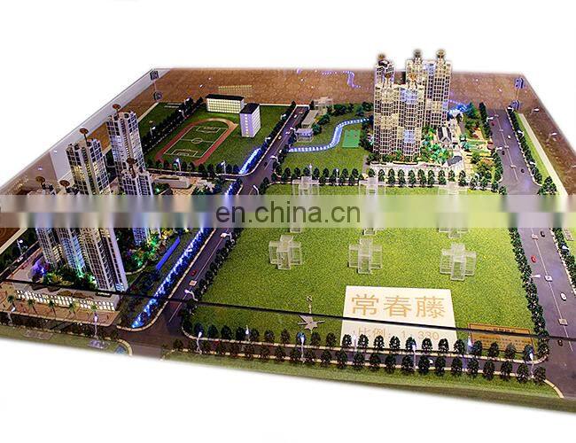 Miniature staircase and architectural models 3d printed house model